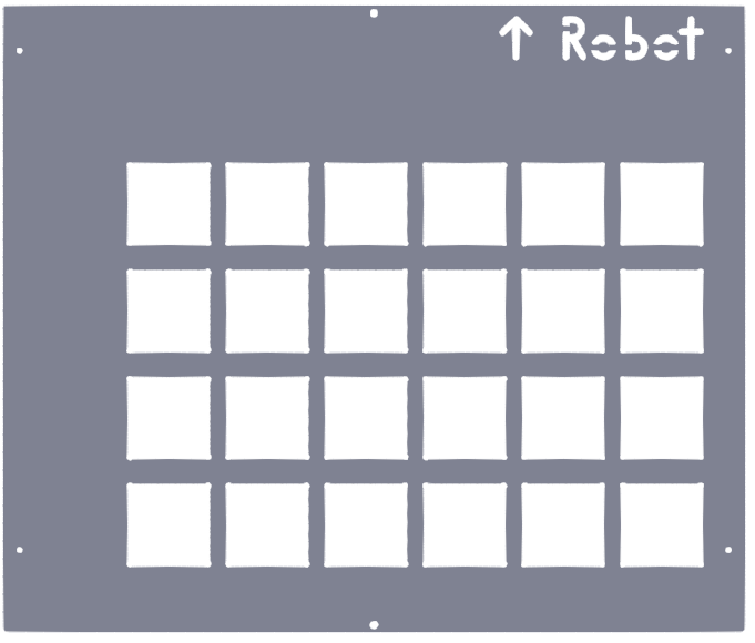 Tray - 3.00 inch long x 3.00 inch wide part