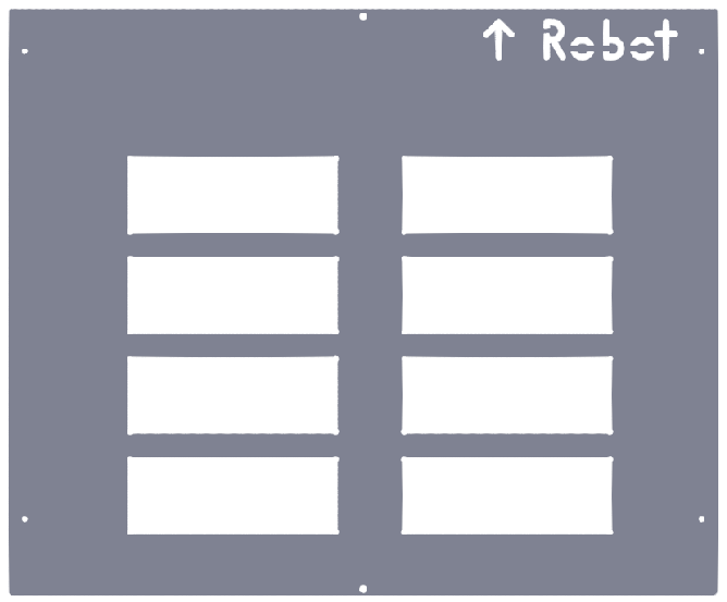 Tray - 5.00 inch long x 3.00 inch wide part